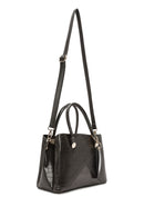 Women's Gray Long Strap Crocodile Handbag | Derimod Women's Gray Long Strap Crocodile Handbag | Derimod