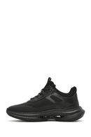 Men's Black Thick Sole Lace Up Fabric Sneaker | Derimod Men's Black Thick Sole Lace Up Fabric Sneaker | Derimod