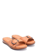 Kadın Comfort Casual Deri Terlik | Derimod Kadın Comfort Casual Deri Terlik | Derimod