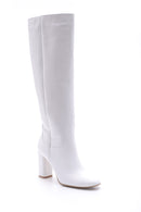 Women's Heeled Leather Boots | Derimod Women's Heeled Leather Boots | Derimod