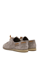 Erkek Bej Bağcıklı Süet Deri Casual Ayakkabı | Derimod Erkek Bej Bağcıklı Süet Deri Casual Ayakkabı | Derimod