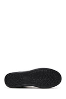 Men's Black Leather Sneaker | Derimod Men's Black Leather Sneaker | Derimod