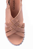Women's Studded Detailed Sandals | Derimod Women's Studded Detailed Sandals | Derimod