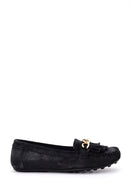 Black Women's Leather Ballerinas | Derimod Black Women's Leather Ballerinas | Derimod