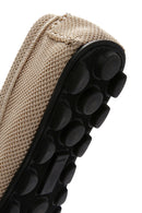 Men's Beige Fabric Loafer | Derimod Men's Beige Fabric Loafer | Derimod