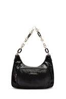 Woman Black Double-Strap Shoulder Bag | Derimod Woman Black Double-Strap Shoulder Bag | Derimod