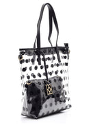 Women's Transparent Polka Dot Bag | Derimod Women's Transparent Polka Dot Bag | Derimod