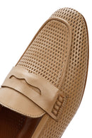 Kadın Bej Deri Loafer | Derimod Kadın Bej Deri Loafer | Derimod