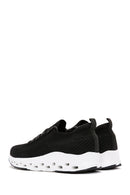 Derimod Zero Men's Black Lace-Up Thick Soled Sneaker | Derimod Derimod Zero Men's Black Lace-Up Thick Soled Sneaker | Derimod
