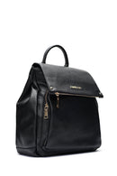 Woman Black Casual Backpack | Derimod Woman Black Casual Backpack | Derimod