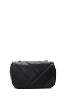 Women's Black Quilted Crossbody Bag | Derimod Women's Black Quilted Crossbody Bag | Derimod