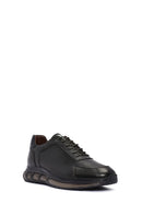 Erkek Yeşil Bağcıklı Deri Sneaker | Derimod Erkek Yeşil Bağcıklı Deri Sneaker | Derimod