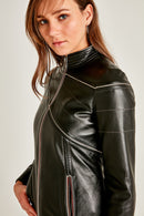 Jasmine Kadın Deri Ceket | Derimod Jasmine Kadın Deri Ceket | Derimod