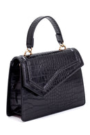 Women's Crocodile Detailed Handbag | Derimod Women's Crocodile Detailed Handbag | Derimod