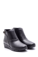 Women's Leather Wedge Heeled Boots | Derimod Women's Leather Wedge Heeled Boots | Derimod
