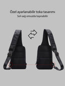 D-Pack Erkek Siyah Teknolojik Kumaş Çapraz Çanta | Derimod D-Pack Erkek Siyah Teknolojik Kumaş Çapraz Çanta | Derimod