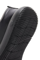 Erkek Siyah Bağcıklı Deri Sneaker | Derimod Erkek Siyah Bağcıklı Deri Sneaker | Derimod