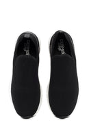 Men's Black Fabric Sneakers | Derimod Men's Black Fabric Sneakers | Derimod