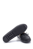 Women's Leather Bow Detailed Loafer | Derimod Women's Leather Bow Detailed Loafer | Derimod
