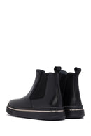 Men's Black Thick Sole Leather Chelsea Boots | Derimod Men's Black Thick Sole Leather Chelsea Boots | Derimod