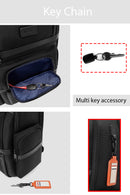 D-Pack Unisex Black Fabric Backpack | Derimod D-Pack Unisex Black Fabric Backpack | Derimod