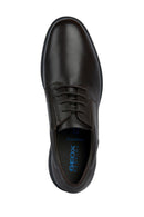 Geox Men's Brown Spherica Lace-Up Leather Casual Shoes | Derimod Geox Men's Brown Spherica Lace-Up Leather Casual Shoes | Derimod
