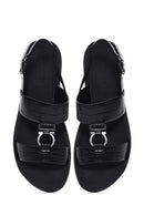 Women's Black Ankle Strap Sandals | Derimod Women's Black Ankle Strap Sandals | Derimod