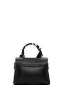 Women's Black Long Strap Handbag with Accessory Detail | Derimod Women's Black Long Strap Handbag with Accessory Detail | Derimod
