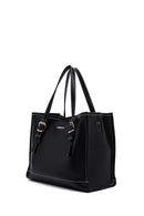 Woman Black Long Strap Shoulder Bag | Derimod Woman Black Long Strap Shoulder Bag | Derimod