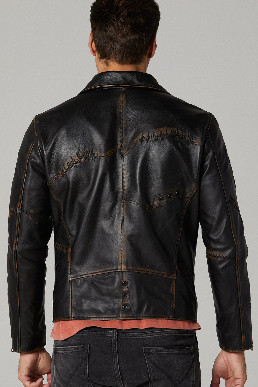 Cobain Erkek Deri Ceket
