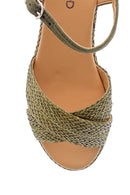 Women's Straw Detailed Sandals | Derimod Women's Straw Detailed Sandals | Derimod