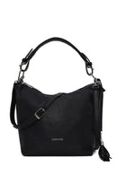 Woman Black Long-Strap Shoulder Bag | Derimod Woman Black Long-Strap Shoulder Bag | Derimod
