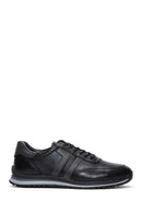 Men's Black Leather Casual Sneaker | Derimod Men's Black Leather Casual Sneaker | Derimod