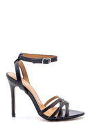 Kadın Metalik Topuklu Ayakkabı | Derimod Kadın Metalik Topuklu Ayakkabı | Derimod