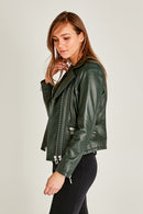 Stefania Kadın Deri Ceket | Derimod Stefania Kadın Deri Ceket | Derimod