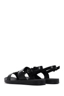 Women's Black Ankle Strap Sandals | Derimod Women's Black Ankle Strap Sandals | Derimod