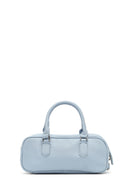 Women's Blue Long Strap Patterned Shoulder Bag | Derimod Women's Blue Long Strap Patterned Shoulder Bag | Derimod