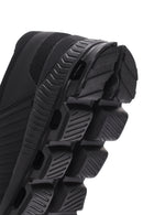 Derimod Zero Men's Black Thick Soled Fabric Sneaker | Derimod Derimod Zero Men's Black Thick Soled Fabric Sneaker | Derimod