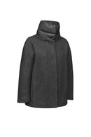 Geox Women's Black Diamanta Coat | Derimod Geox Women's Black Diamanta Coat | Derimod