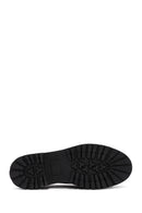 Derimod Gritti Woman Black Buckle-Detail Leather Masculine Loafer | Derimod Derimod Gritti Woman Black Buckle-Detail Leather Masculine Loafer | Derimod
