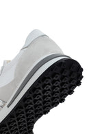 Kadın Beyaz Bağcıklı Deri Sneaker | Derimod Kadın Beyaz Bağcıklı Deri Sneaker | Derimod