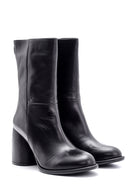 Women's Heeled Leather Boots | Derimod Women's Heeled Leather Boots | Derimod