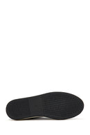 Erkek Siyah Süet Deri Sneaker | Derimod Erkek Siyah Süet Deri Sneaker | Derimod