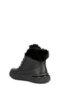 Geox Kadın Siyah Dalyla Abx Bağcıklı Waterproof Deri Bot | Derimod Geox Kadın Siyah Dalyla Abx Bağcıklı Waterproof Deri Bot | Derimod