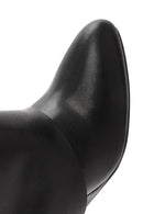 Woman Black Wedge Heel Boots | Derimod Woman Black Wedge Heel Boots | Derimod