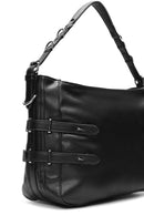 Women's Black Long Strap Shoulder Bag | Derimod Women's Black Long Strap Shoulder Bag | Derimod