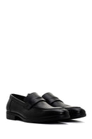 Men's Black Leather Classic Loafer | Derimod Men's Black Leather Classic Loafer | Derimod