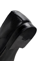 Derimod Black Men's Black Leather Classic Shoes | Derimod Derimod Black Men's Black Leather Classic Shoes | Derimod