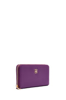 Kadın Mor Askı Detaylı Cüzdan | Derimod Kadın Mor Askı Detaylı Cüzdan | Derimod