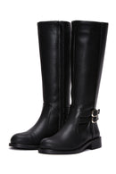 Women's Black Zippered Boots | Derimod Women's Black Zippered Boots | Derimod